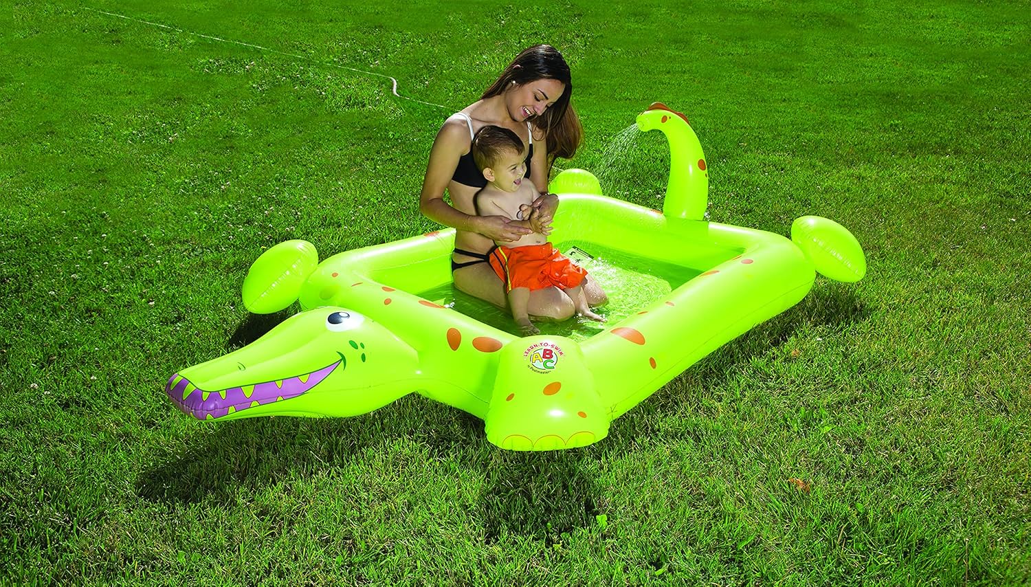 Swimlyra Inflatable Swimming Pool for Backyard Summer Fun